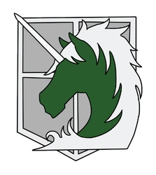 ستيكر AOT Emblem Military Police STK-9