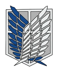 ستيكر AOT Emblem Survey Corps STK-10