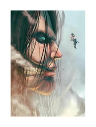 ستيكر AOT Titan Teeth Art STK-271