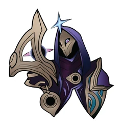 Arcane Jhin Dark Cosmic sticker STK-17
