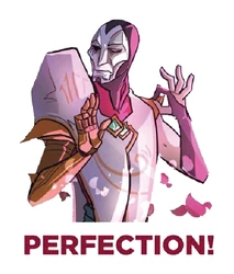 Arcane Jhin sticker STK-18