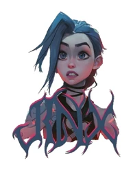 Arcane Jinx sticker STK-21