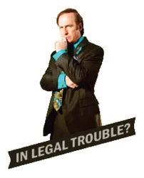 Better Call Saul sticker STK-1800