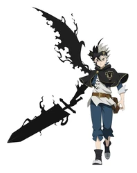 Black Clover sticker STK-2150