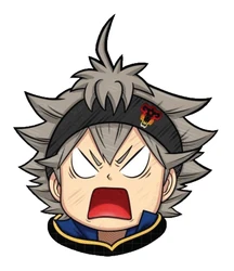 Black Clover sticker STK-2155