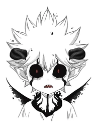 Black Clover sticker STK-2156