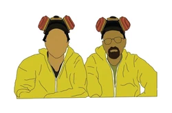 Breaking Bad On The Couch sticker STK-30