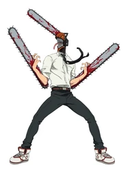 ستيكر Chainsaw Man STK-1368