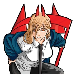 ستيكر Chainsaw Man STK-1378