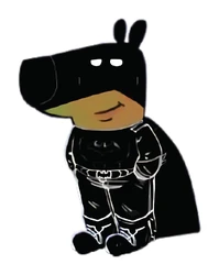 ستيكر Chill Guy Batman STK-43
