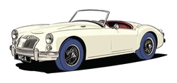 Sticker Classic Car STK-527