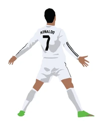 Cr7 Celebration Real Madrid sticker STK-348