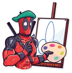 ستيكر Deadpool STK-1802