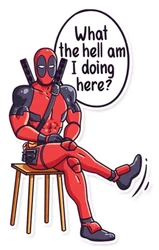 ستيكر Deadpool STK-1804