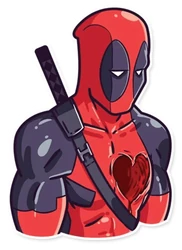 ستيكر Deadpool STK-1806