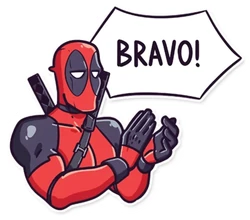 ستيكر Deadpool STK-1807
