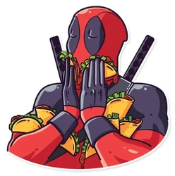 ستيكر Deadpool STK-1808