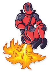 ستيكر Deadpool STK-1809