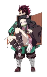 Demon slayer sticker STK-614