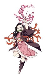 Demon slayer sticker STK-616