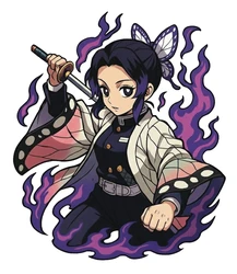 Demon slayer sticker STK-2195