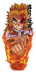 Demon slayer sticker STK-2197