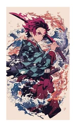 Demon slayer sticker STK-617