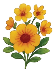ستيكر Flowers STK-2364