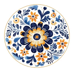 ستيكر Flowers Circle STK-353