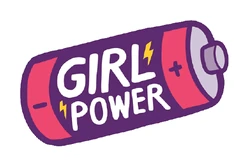 Sticker Girl Girl Power STK-66