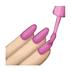 Sticker Girl Nails Emoji STK-79