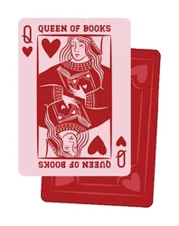 Sticker Girl Queen Of Books STK-85
