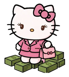 ستيكر Hello Kitty STK-2395