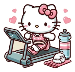 ستيكر Hello Kitty STK-2409