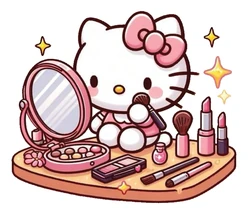 ستيكر Hello Kitty STK-2411