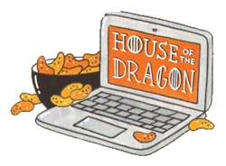 ستيكر House Of The Dragon STK-1855