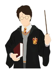 Sticker HP Harry Potter Flat Art STK-99