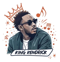 Kendrick Lamar sticker STK-2085