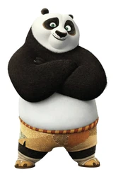 Kung Fu Panda sticker STK-1122