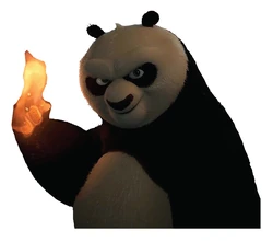 Kung Fu Panda sticker STK-1141
