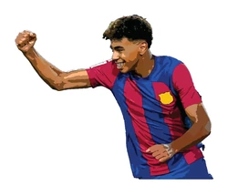 ستيكر Lamine Yamal Fc Barcelona STK-365