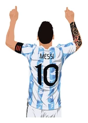 Lionel Messi sticker STK-122