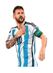 Messi Argentina sticker STK-372