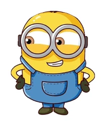 ستيكر Minion Two Eyes STK-133