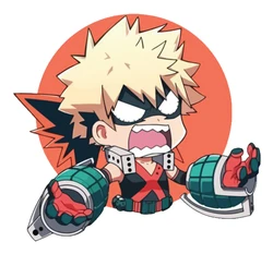 My Hero Academia sticker STK-1489