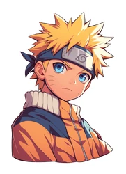 ستيكر Naruto Uzumaki Anime Sticker STK-136