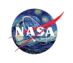ستيكر Nasa Van Gogh STK-138