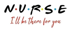 Sticker Nurse I Will Be There For You STK-318