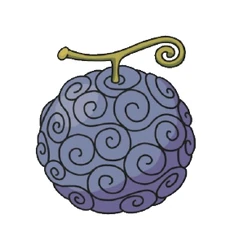 Sticker One Piece Devil Fruite Yami Yami STK-141