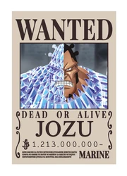 One Piece Wanted Poster Jozu sticker STK-168